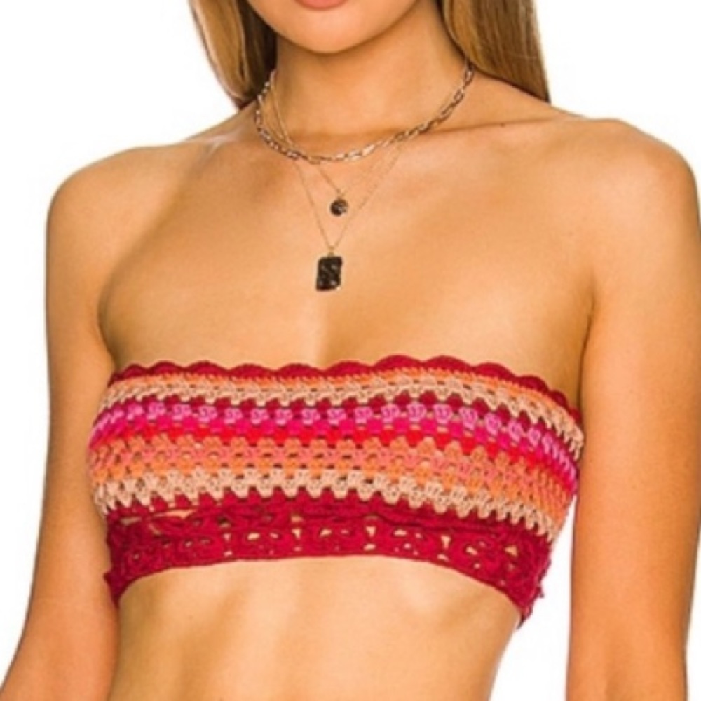 Over The Rainbow Crop in Raspberry Multi
Lovers and Friends